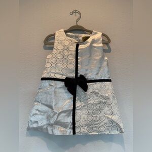 Nicole Miller Elegant Kids Dress | Size 18 mo | VGUC | Holiday | Sparkly | Bow